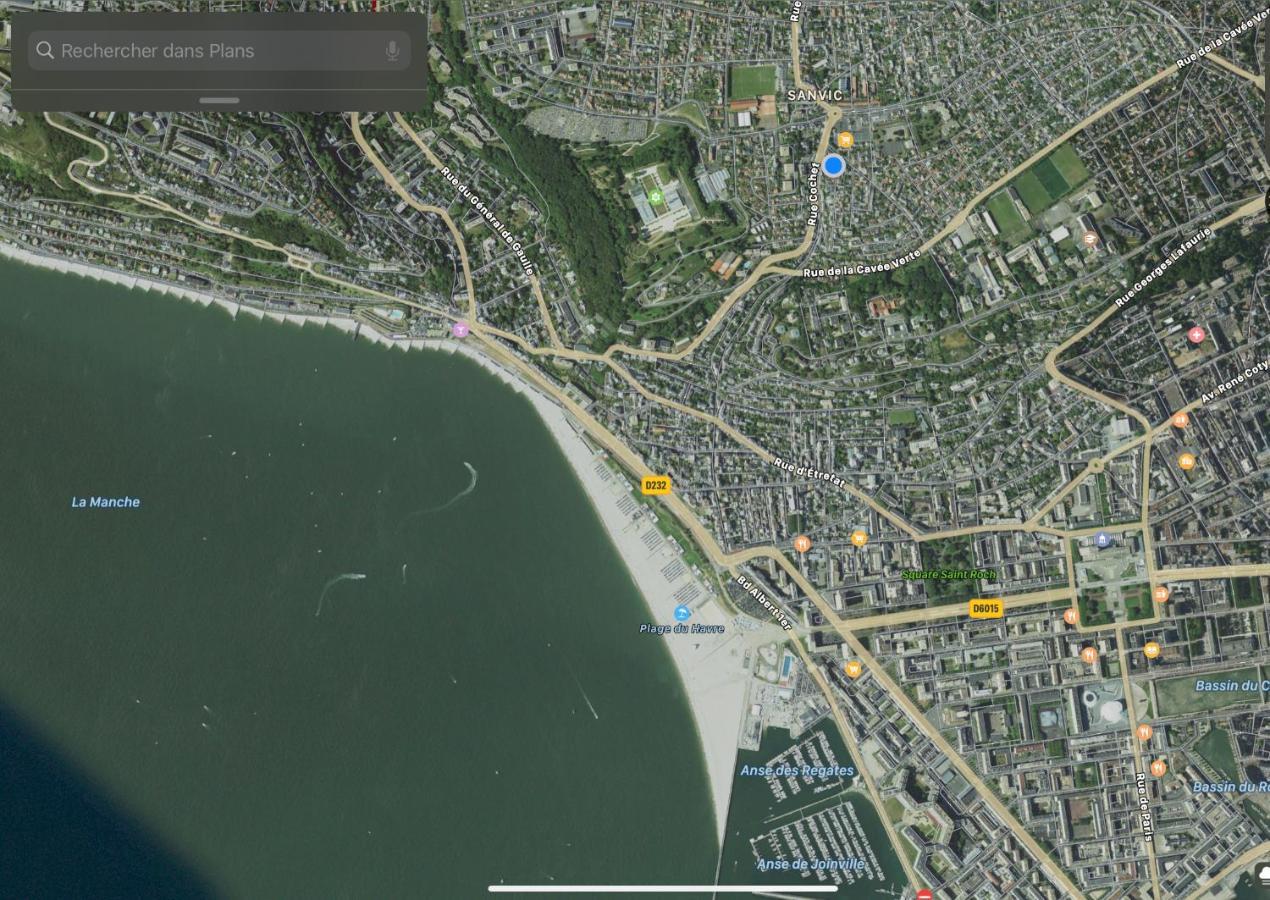 Le Petit Coeur Leilighet Le Havre Eksteriør bilde